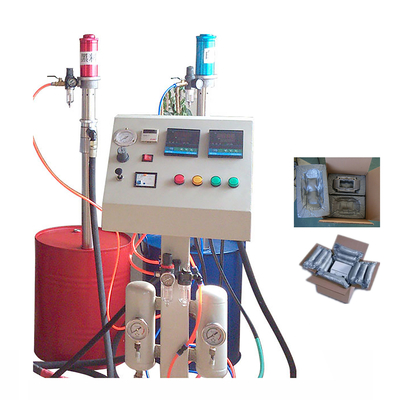 220V 50Hz 0.8kg / cm2 فوم در محل دستگاه بسته بندی