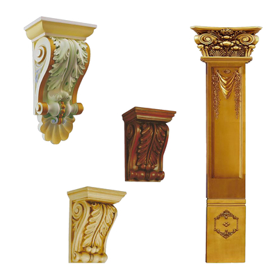 PU Decoration Cornice 2.4m محصولات قالب پلی اورتان