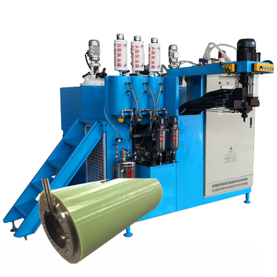 Urethane Wire Guide Rollers Coating Machine الاستومر دستگاه ریخته گری پلی اورتان